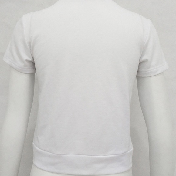 'Courtney' Tee - White - Picture 6 of 7